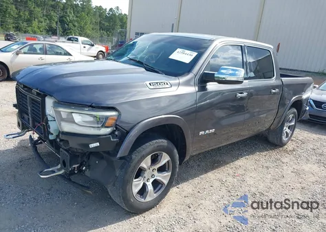 2020 Ram 1500 Laramie 4X4 5'7 Box from USA, damaged, VIN 1C6SRFJT9LN285550